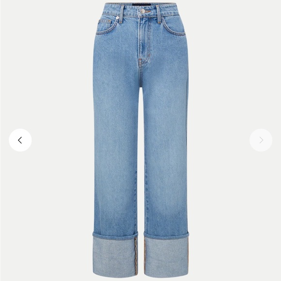 Veronica Beard Dylan High Rise Straight Leg - Picture 1 of 17